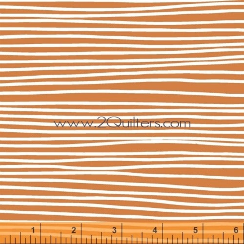 *Closeout Sale* Follie Korkek (mandarin), per half-yard