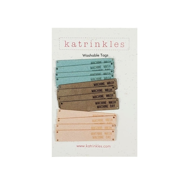 Machine Wash, Dry Flat  Tag