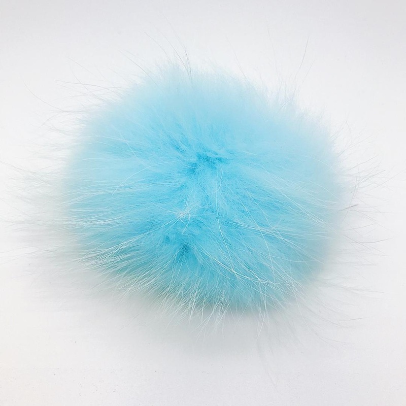 XL Pompom-Icy Blue