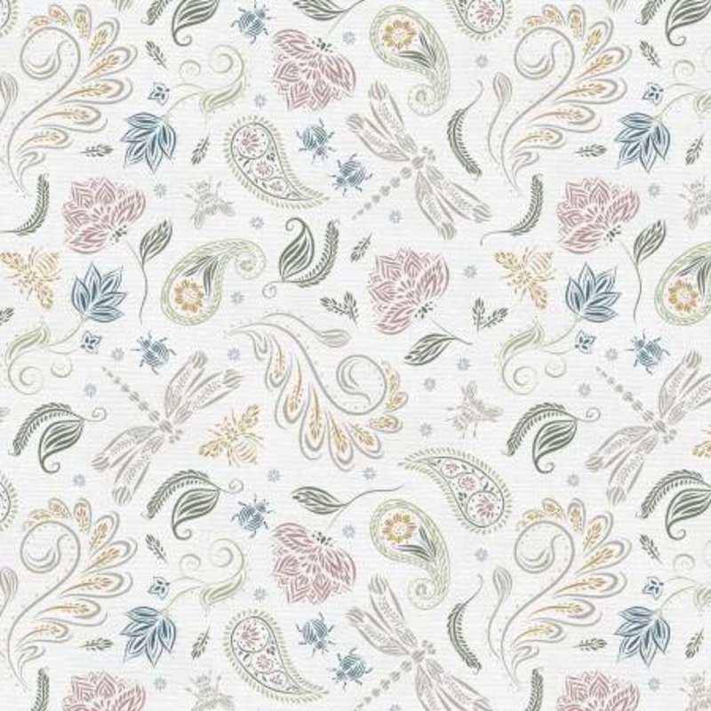 Multi Doodle Bugs 118 Cotton (183-25293)  Sold in UNITS of  metre