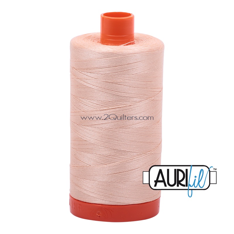 Aurifil 50wt Thread - Large spool Apricot #2205