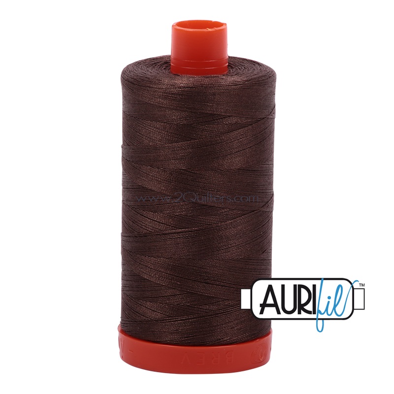 Aurifil 50wt Thread - Large spool Bark #1140