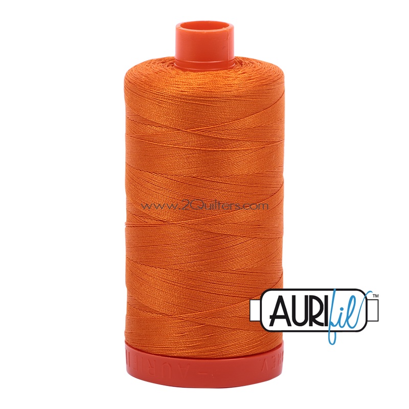 Aurifil 50wt Thread - Large spool Burnt Orange #1133