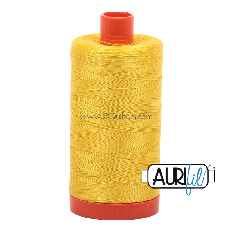 Aurifil 50wt Thread - Large spool Canary #2120