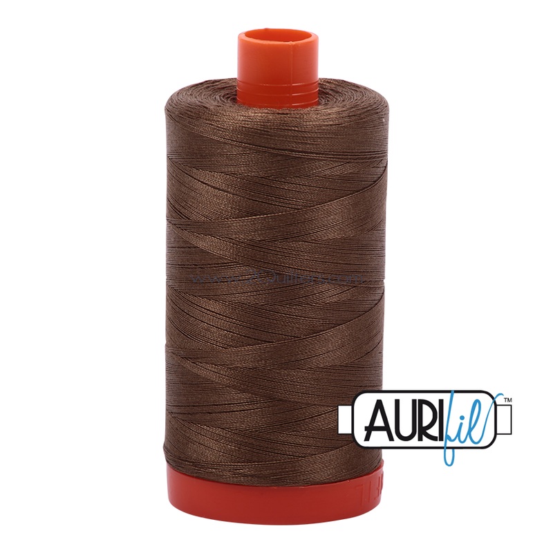 Aurifil 50wt Thread - Large spool Dark Sandstone #1318