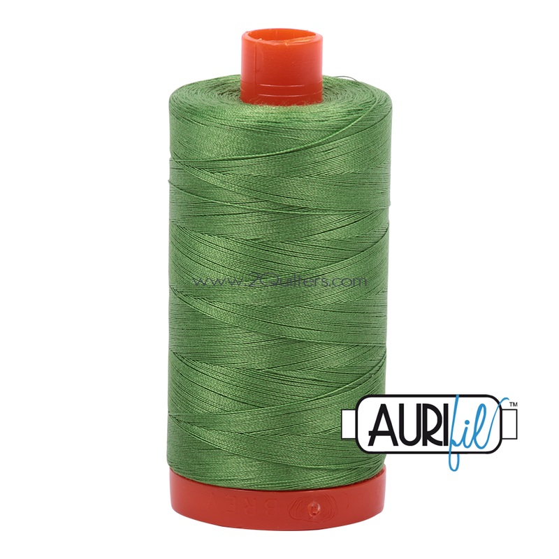 Aurifil 50wt Thread - Large spool Grass Green #1114