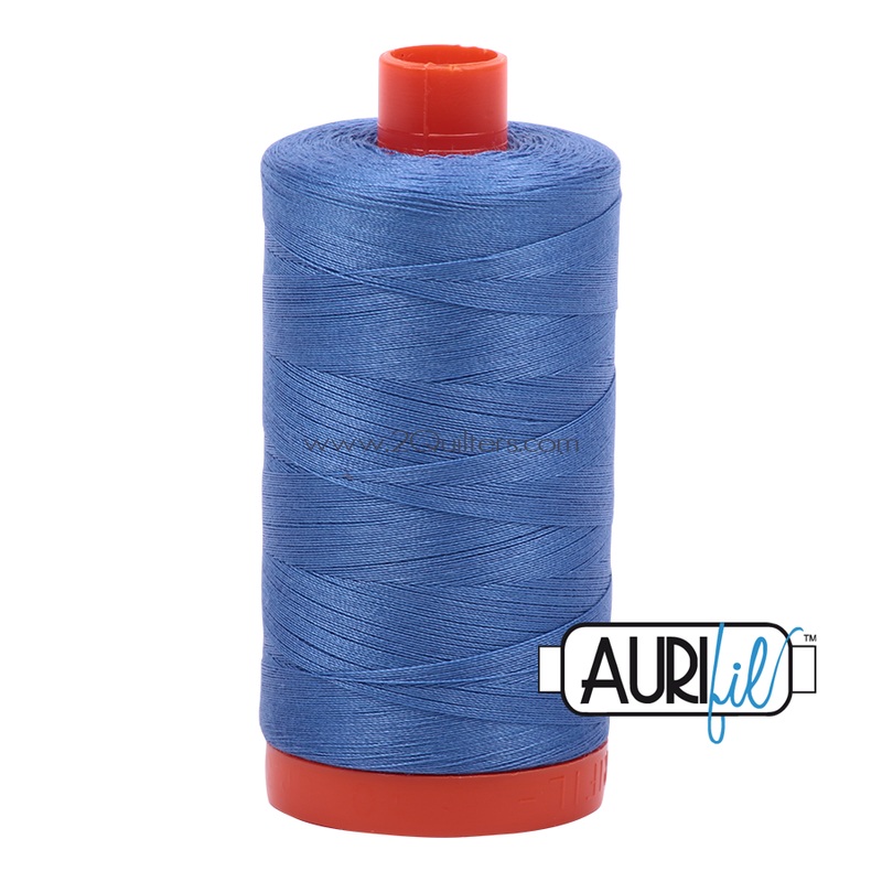 Aurifil 50wt Thread - Large spool Light Blue Violet #1128