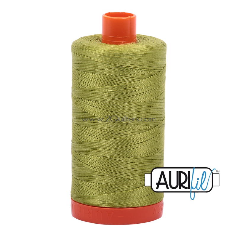 Aurifil 50wt Thread - Large spool Light Leaf Green #1147