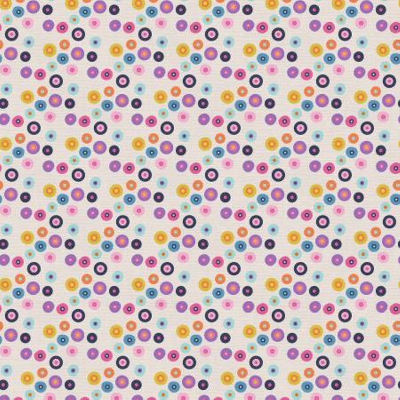 Pink/Purple Skate Wheels 118 Cotton (183-25422)  Sold in UNITS of  metre