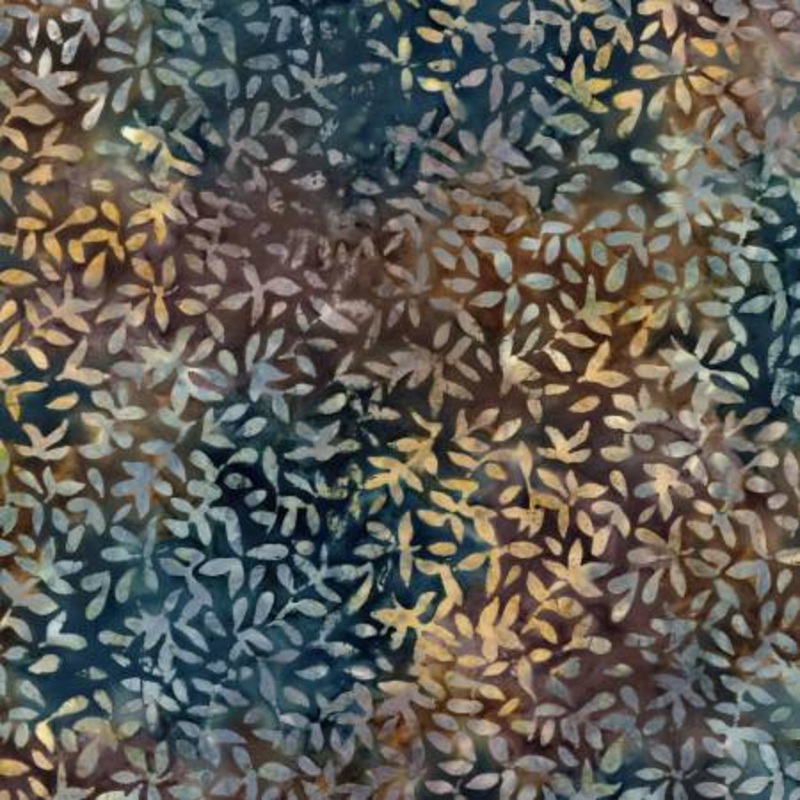 Storm Cute Vine 106 Batik (BX2709-STORM) - Sold in UNITS of 1/4 Metre