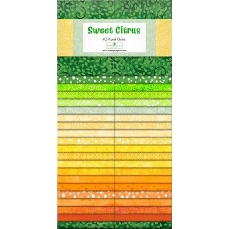 2.5in Strips - Sweet Citrus (42pc/bundle)
