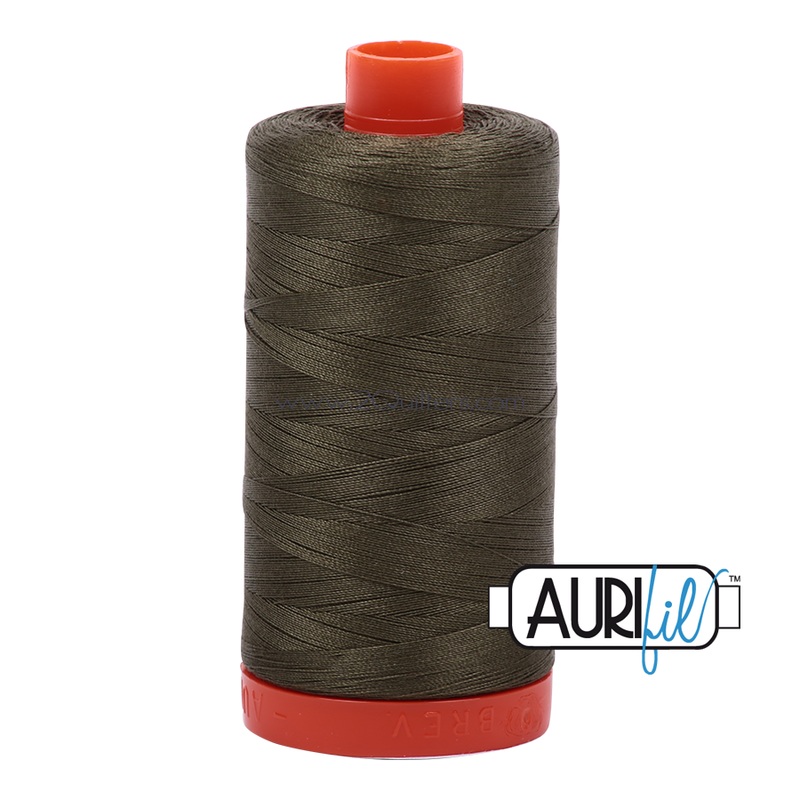 Aurifil 50wt Thread - Large spool Army Green #2905