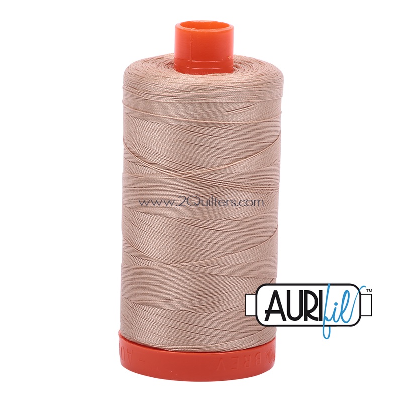 Aurifil 50wt Thread - Large spool Beige #2314