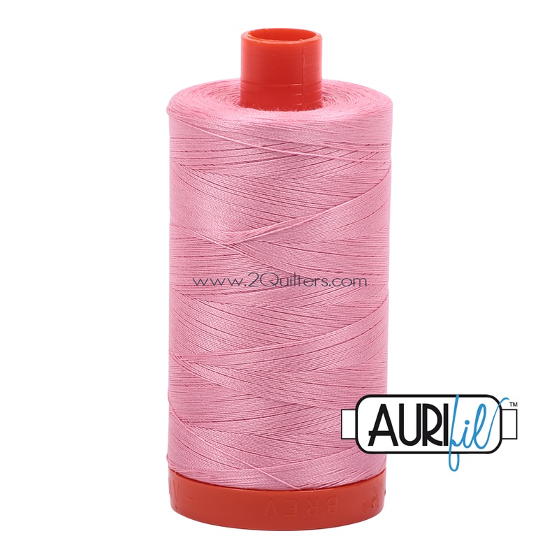 Aurifil 50wt Thread - Large spool Bright Pink #2425
