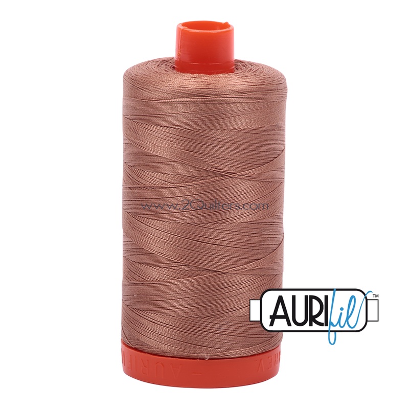 Aurifil 50wt Thread - Large spool Cafe au Lait #2340