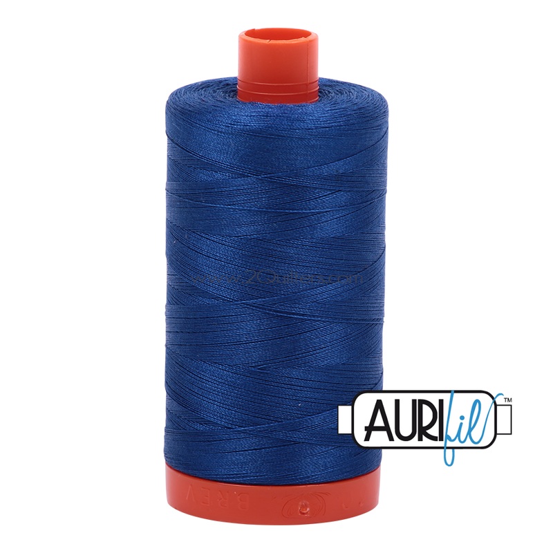 Aurifil 50wt Thread - Large spool Dark Cobalt #2740