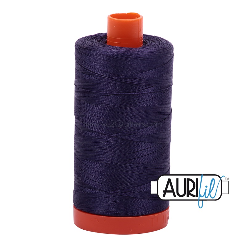 Aurifil 50wt Thread - Large spool Dark Dusty Grape #2581