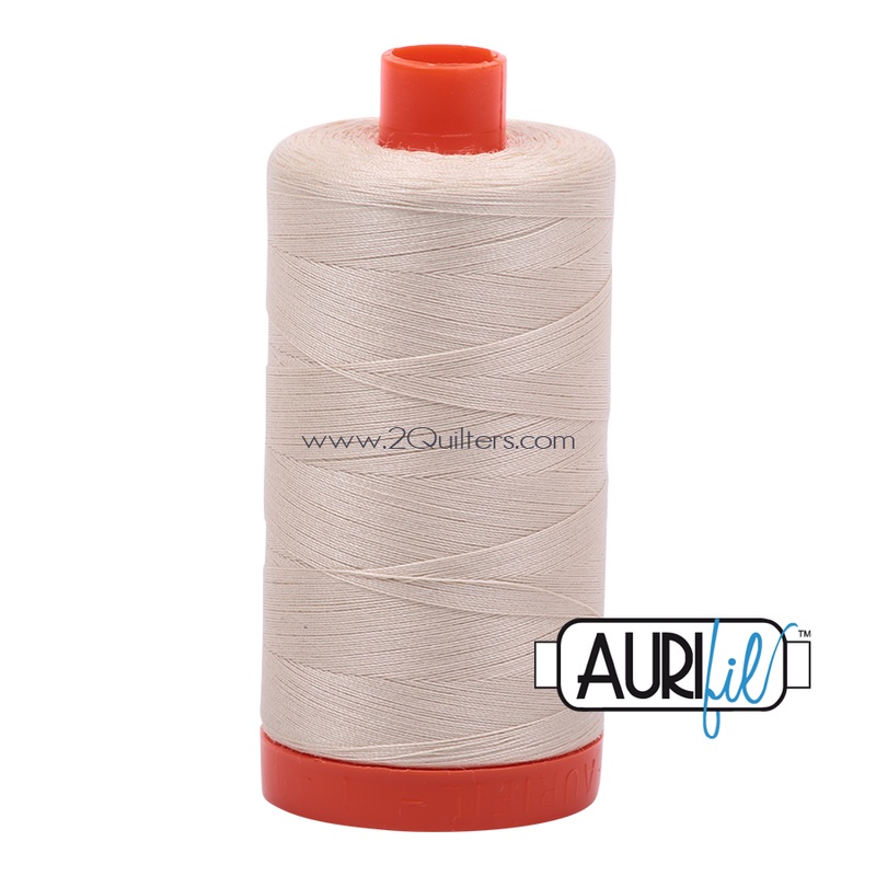 Aurifil 50wt Thread - Large spool Light Beige #2310