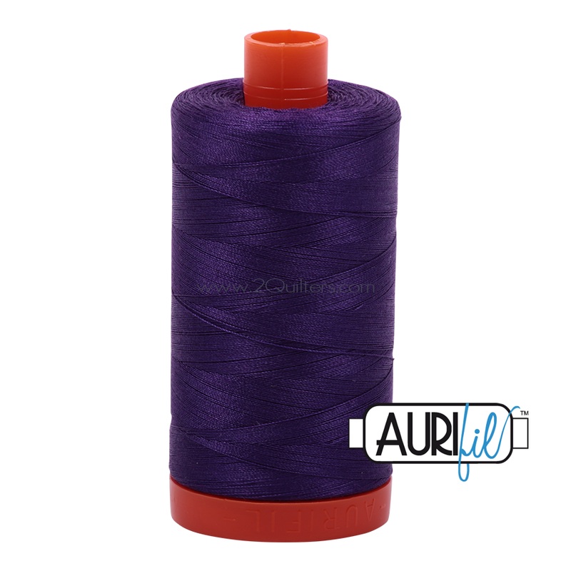 Aurifil 50wt Thread - Large spool Medium Purple #2545
