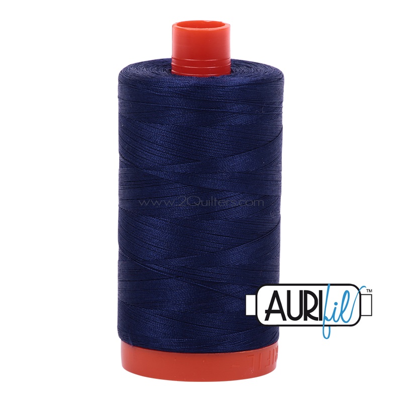 Aurifil 50wt Thread - Large spool Midnight #2745