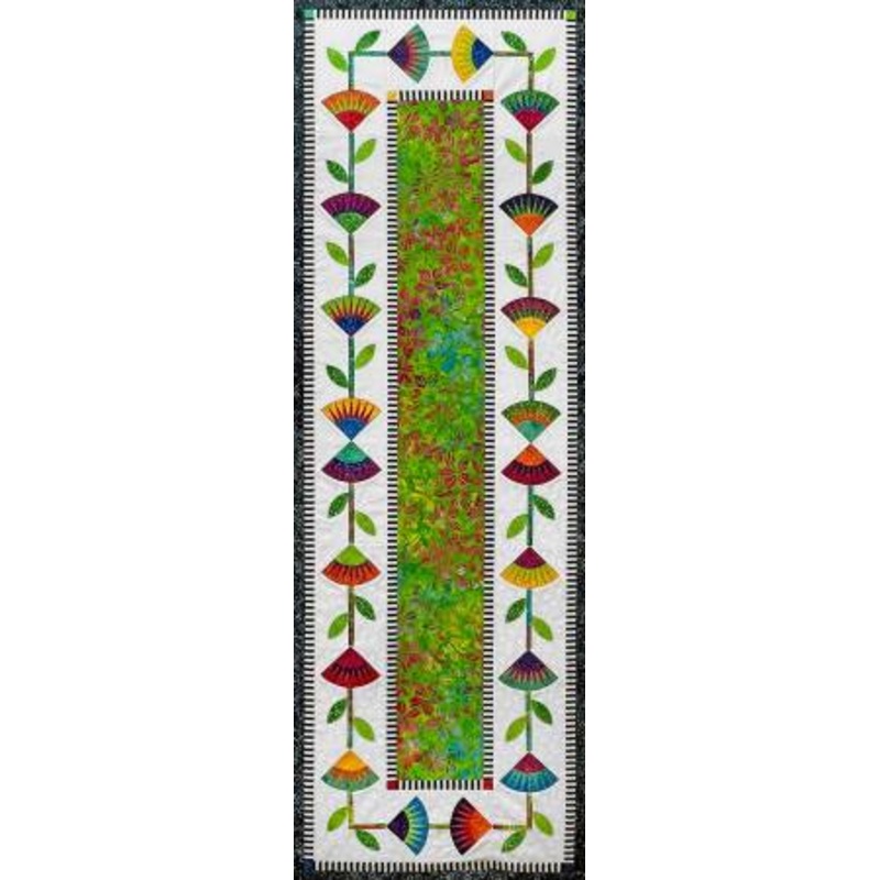 Bloom Miss Daisy Batik Table Runner Kit