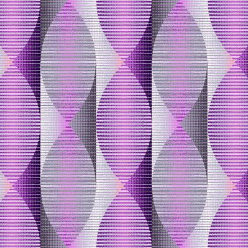 Purple Twisted Ribbons 108 Cotton (3340W-55)  Sold in UNITS of  metre