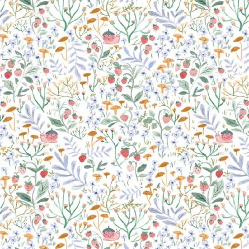 White The Berry Best 108 Cotton (XST-DCJ3074WHITE)  Sold in UNITS of  metre