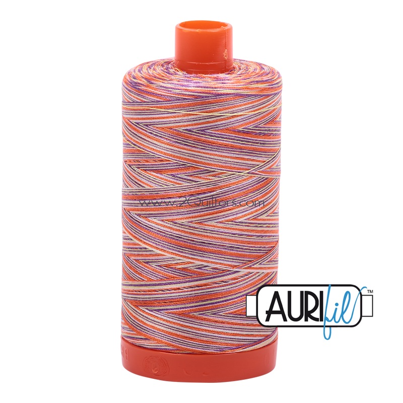 Aurifil 50wt Thread - Large spool Desert Dawn - Variegated #4648