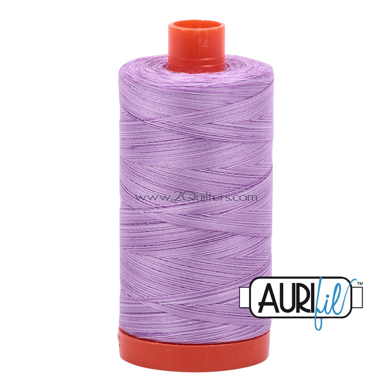 Aurifil 50wt Thread - Large spool French Lilac - Variegated #3840