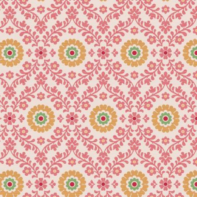 Marigold Wallpaper - Piece & Plenty 108 Cotton (WB15895R-MARIGOLD)  Sold in UNITS of  metre
