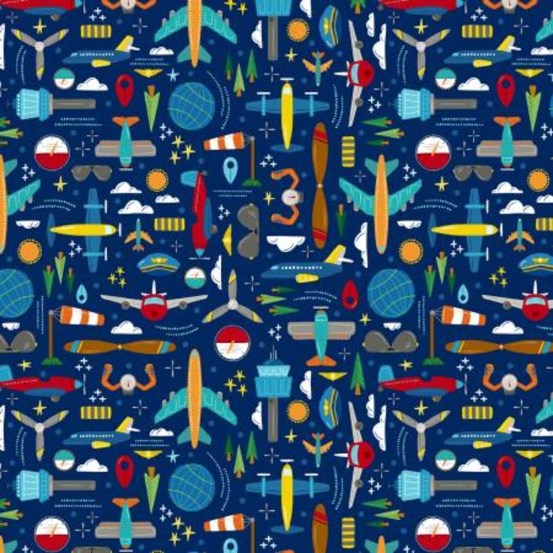 Navy Absolute Altitude 108 Cotton (WBD12441-NAVY)  Sold in UNITS of  metre