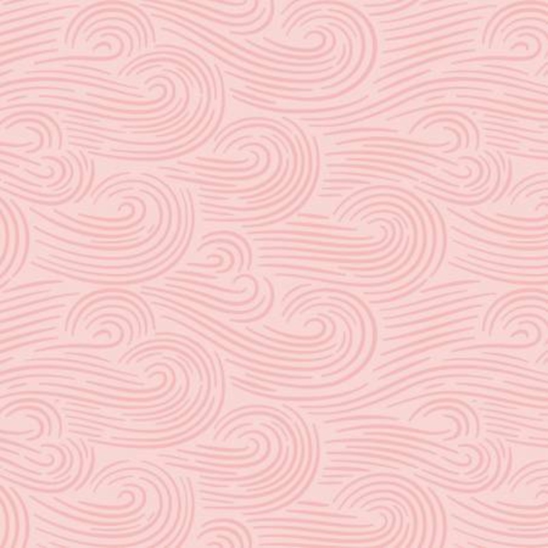 Pink Spring Breeze 108 Organic Cotton (227912-X) - Sold in UNITS of 1/4 metre