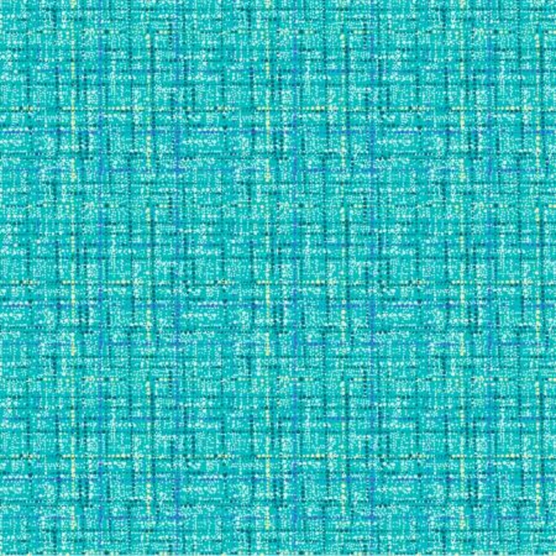 Turquoise Coco On 108 Cotton (WBX9316-TURQ)  Sold in UNITS of  metre