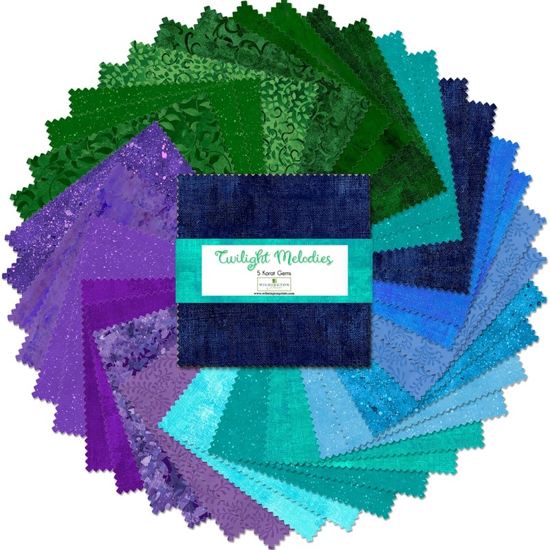 5in Squares - Karat Gems Twilight Melodies (42pcs/bundle)
