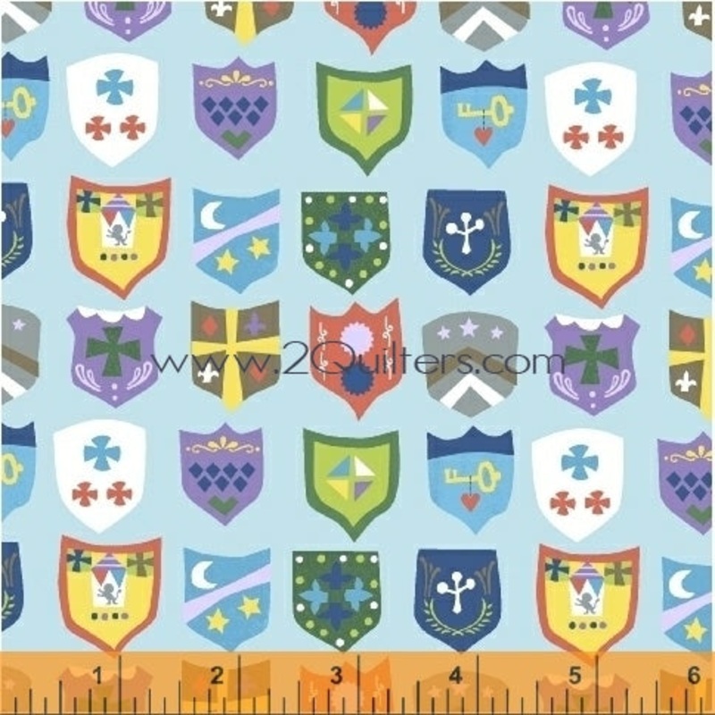 *Closeout Sale* Meet the Royal Court, Royal Crests (light blue), 36 (Last piece)