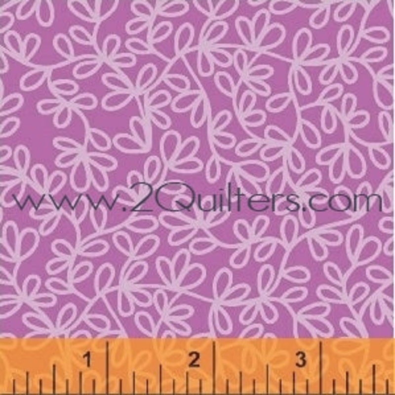 *Closeout Sale* Rumble Tonal Sprigs (Lavender), per half-yard