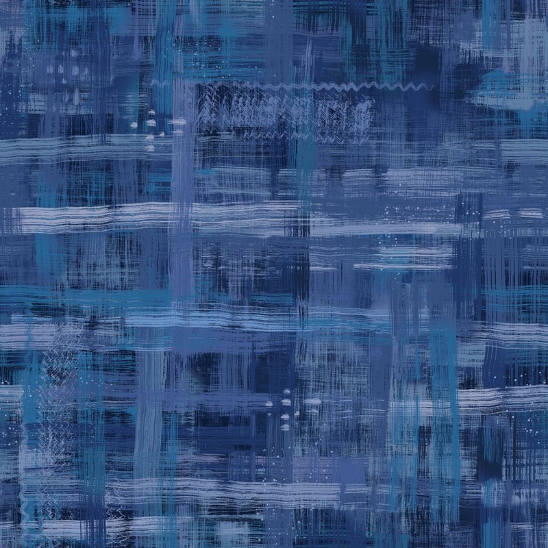 Navy Colorfield 108 Cotton (QBD650M-N) - Sold in UNITS of 1/4 metre