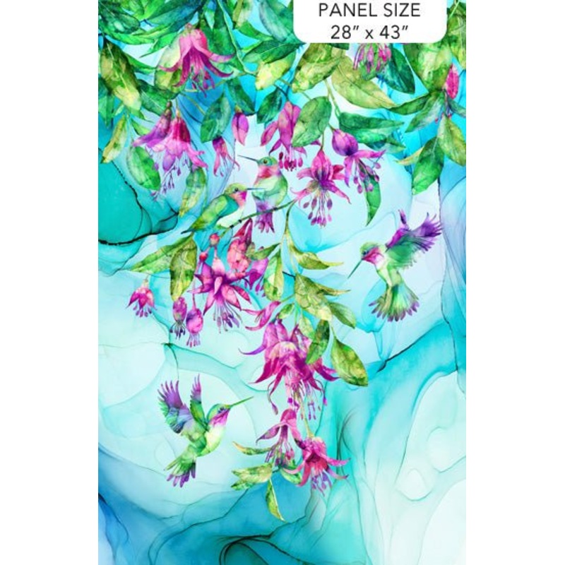 Concerto Pale Blue Panel 24 x 43 (DP27826-42)  Sold by the Panel