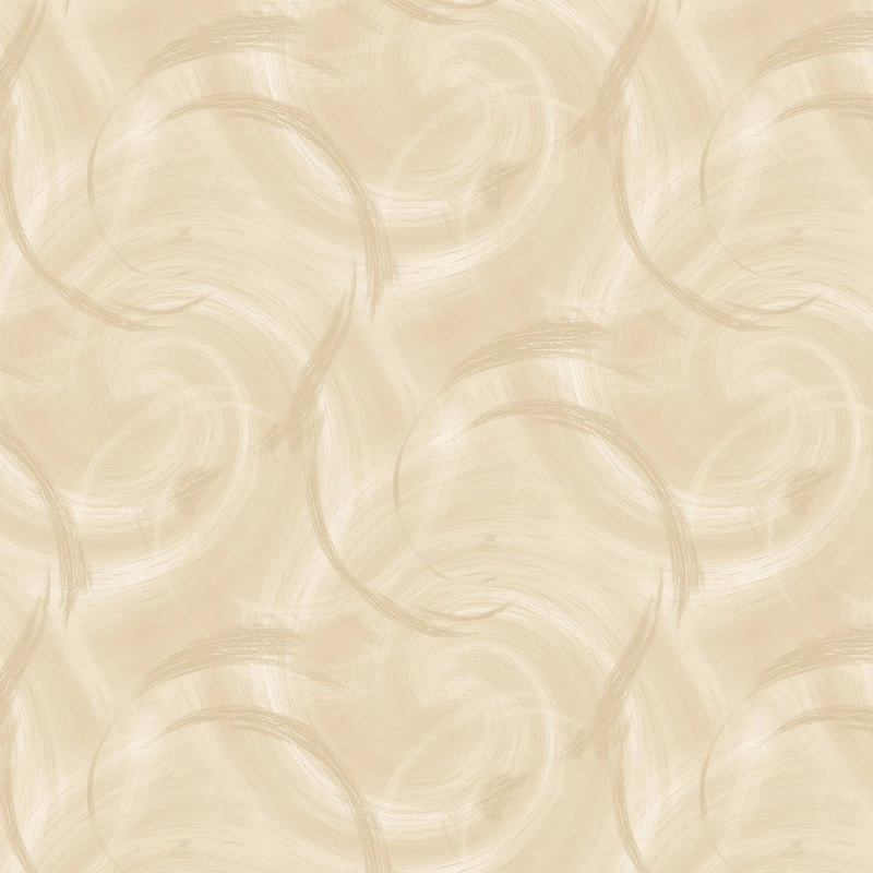 Cream Quasi Circle Texture 108 Flannel (BQ3995F-41) - Sold in UNITS of 1/4 metre
