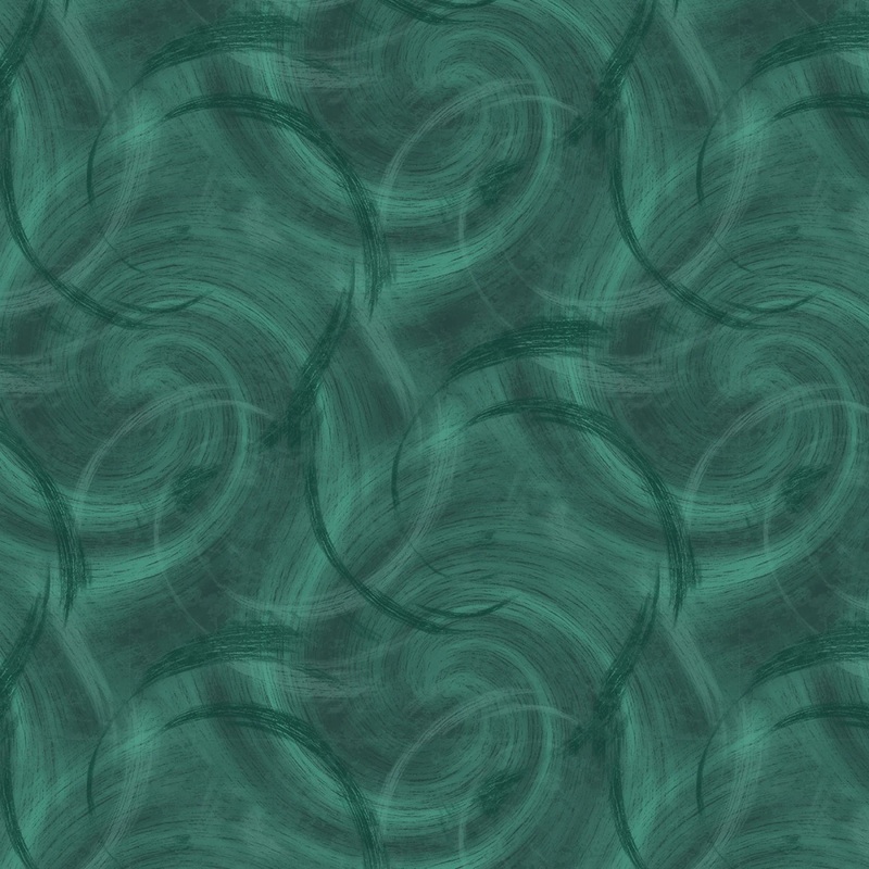 Green Quasi Circle Texture 108 Flannel (BQ3995F-66) - Sold in UNITS of 1/4 metre