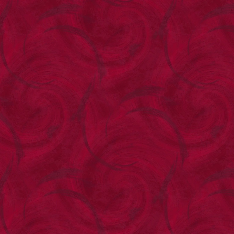 Red Quasi Circle Texture 108 Flannel (BQ3995F-85) - Sold in UNITS of 1/4 metre