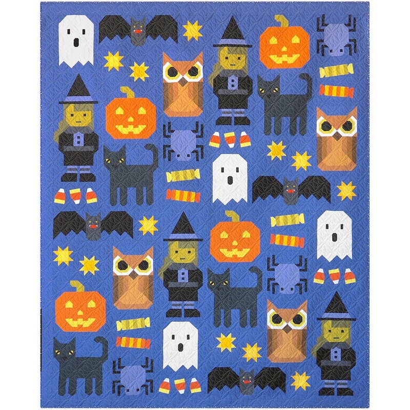 Halloween Quilt Kit Kona Cotton  (KITP-2240-21)