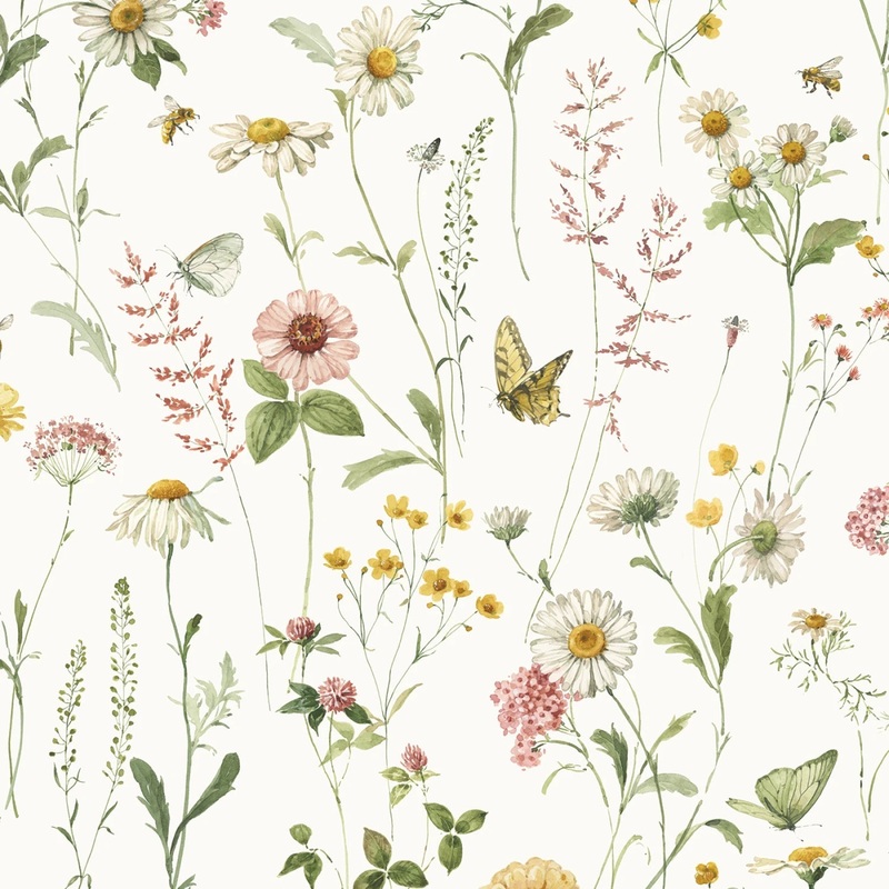 Love Me More - Floral Cloud | 108 Cotton (WB15639R-CLOUD) - Sold in UNITS of 1/4 metre