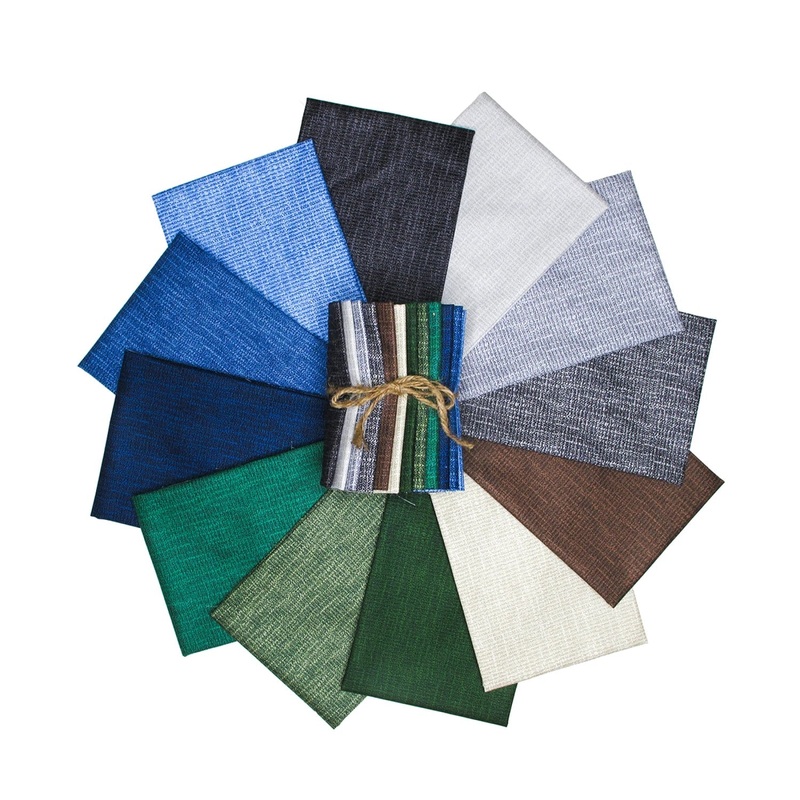 24/7 Tweed by Hoffman Collection - Elements | Fat Quarter Package - 12pcs (X5596FQ-764)