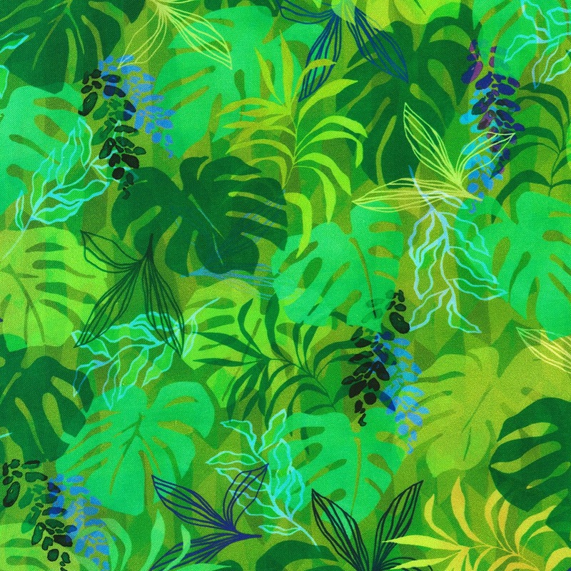 Leaf from Robert Kaufman | 108 Cotton (SRKDX2197143) - Sold in UNITS of 1/4 metre