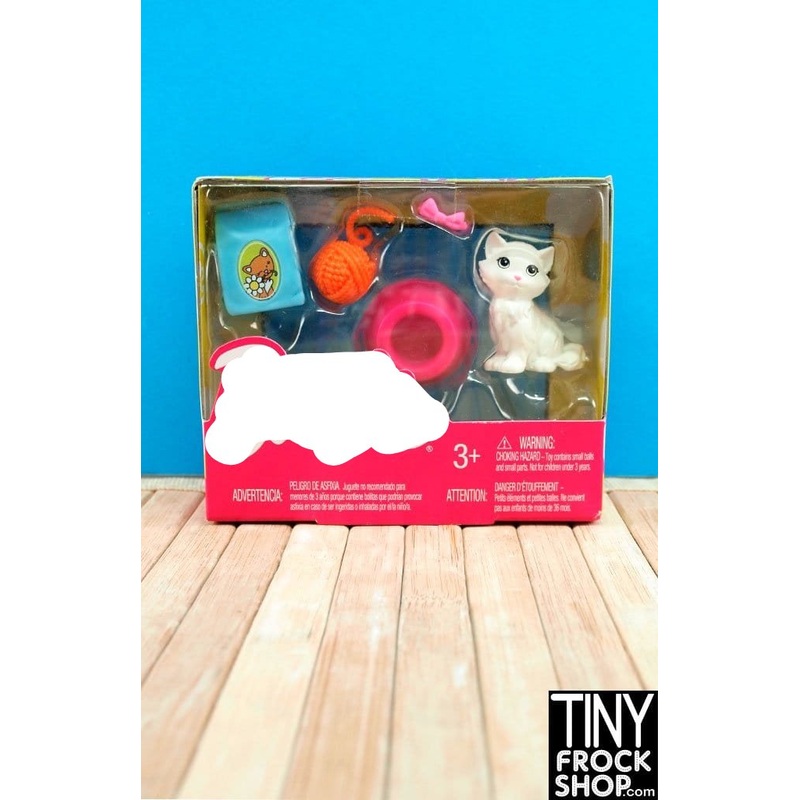 12 Fashion Doll Kitty Pet Playset NIB