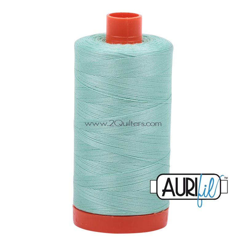 Aurifil 50wt Thread - Large Spool Medium Mint #2835