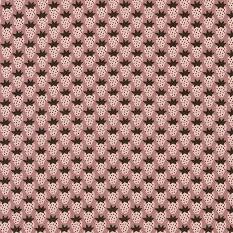 *Closeout Sale* Berry Season, Berries in Woodrose, per half-yard