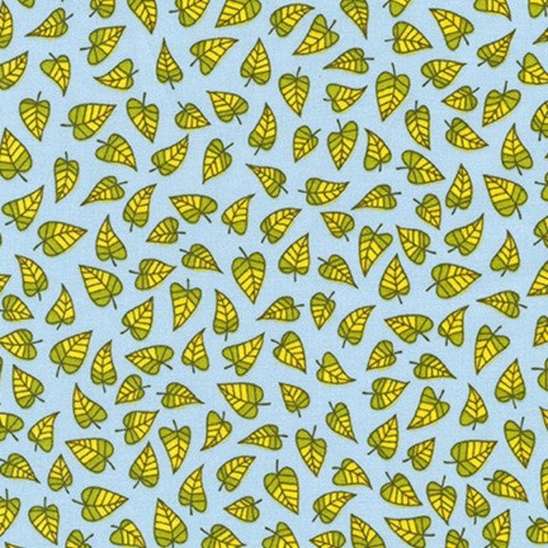 *Closeout Sale* Berry Season, Leaves in Leaf, per half-yard