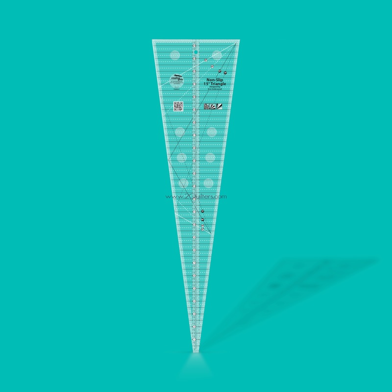 Creative Grids 15 Degree Triangle Quilt Ruler